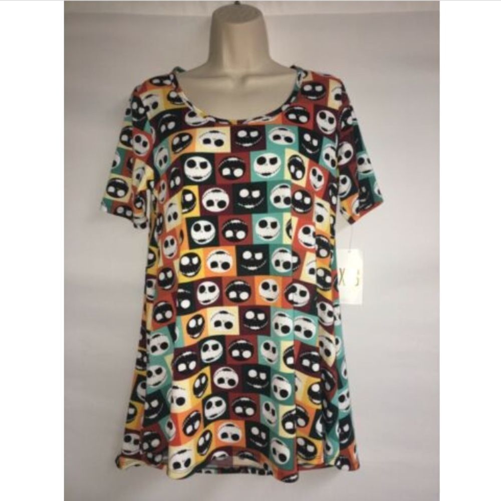 Lularoe Disney Perfect T Size XXS Multi Color NWT